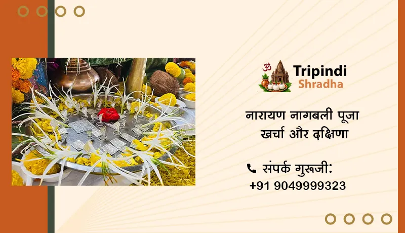 नारायण नागबली पूजा खर्चा और दक्षिणा 